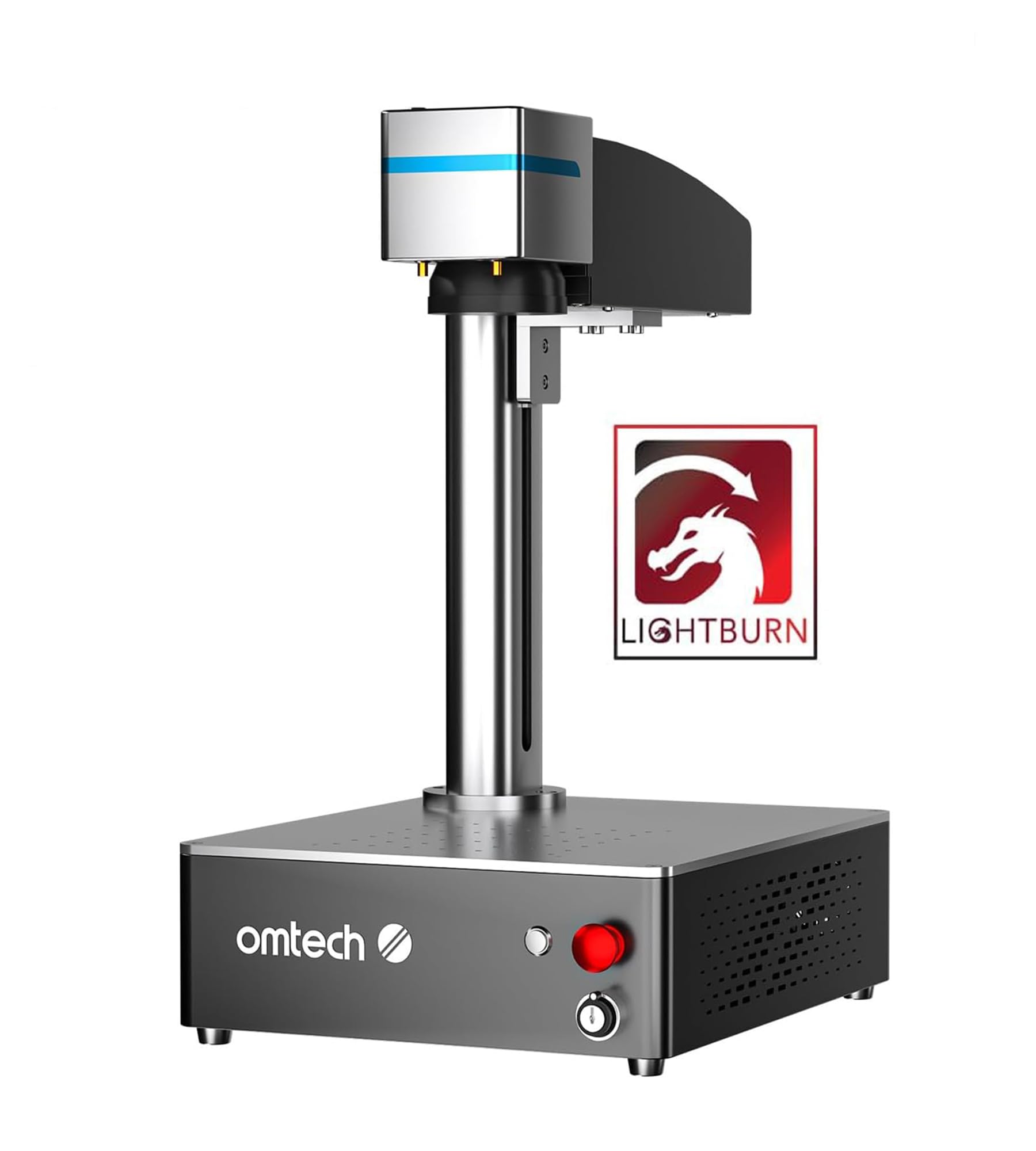 Amazon.com: OMTech 60W MOPA Fiber Laser Engraver with LightBurn