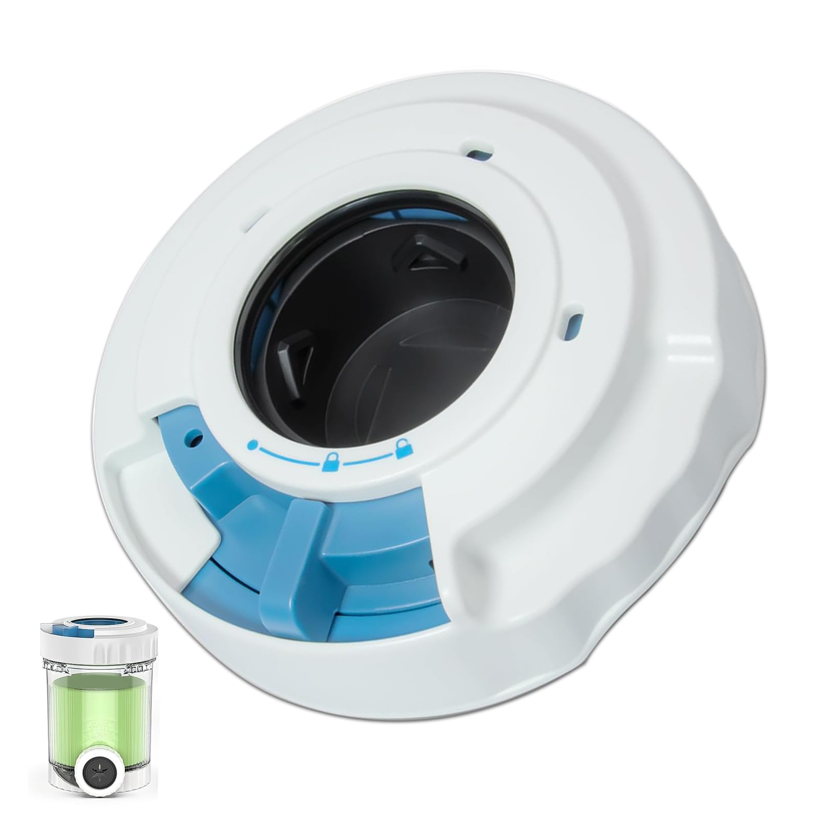 Couvercle pour Ninja Swirl Creami, accessoire pour Nc700 Nc701eu série, compatible avec la machine à glace, passe au lave-vaisselle