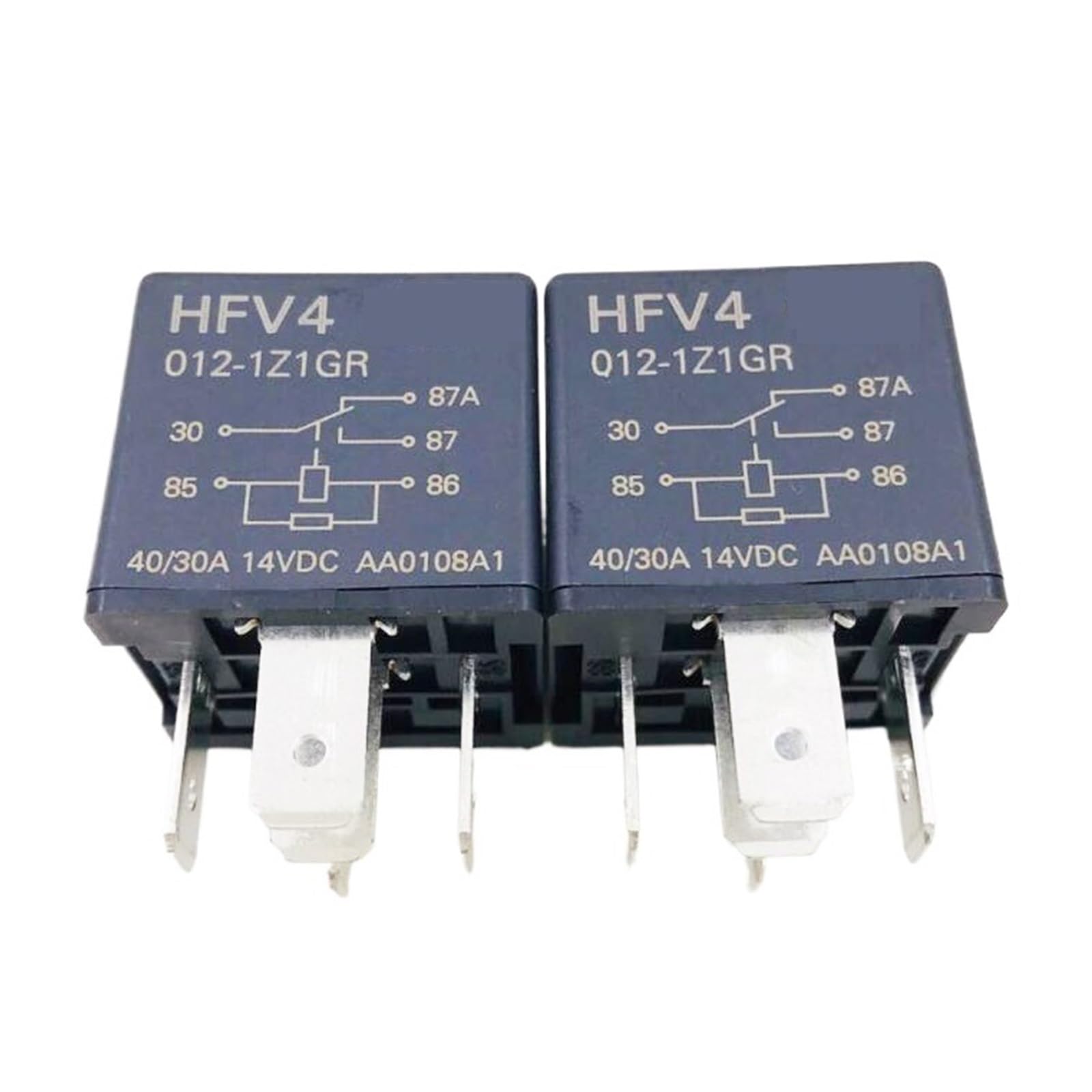 Relais 5PIN HFV4-012-1Z1GR 40A 12V pour circuits automobiles