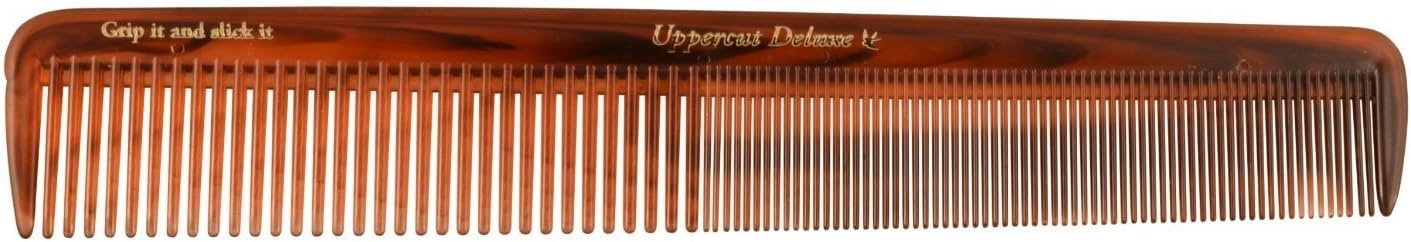 Uppercut Deluxe Tortoise Comb with Gold Logo