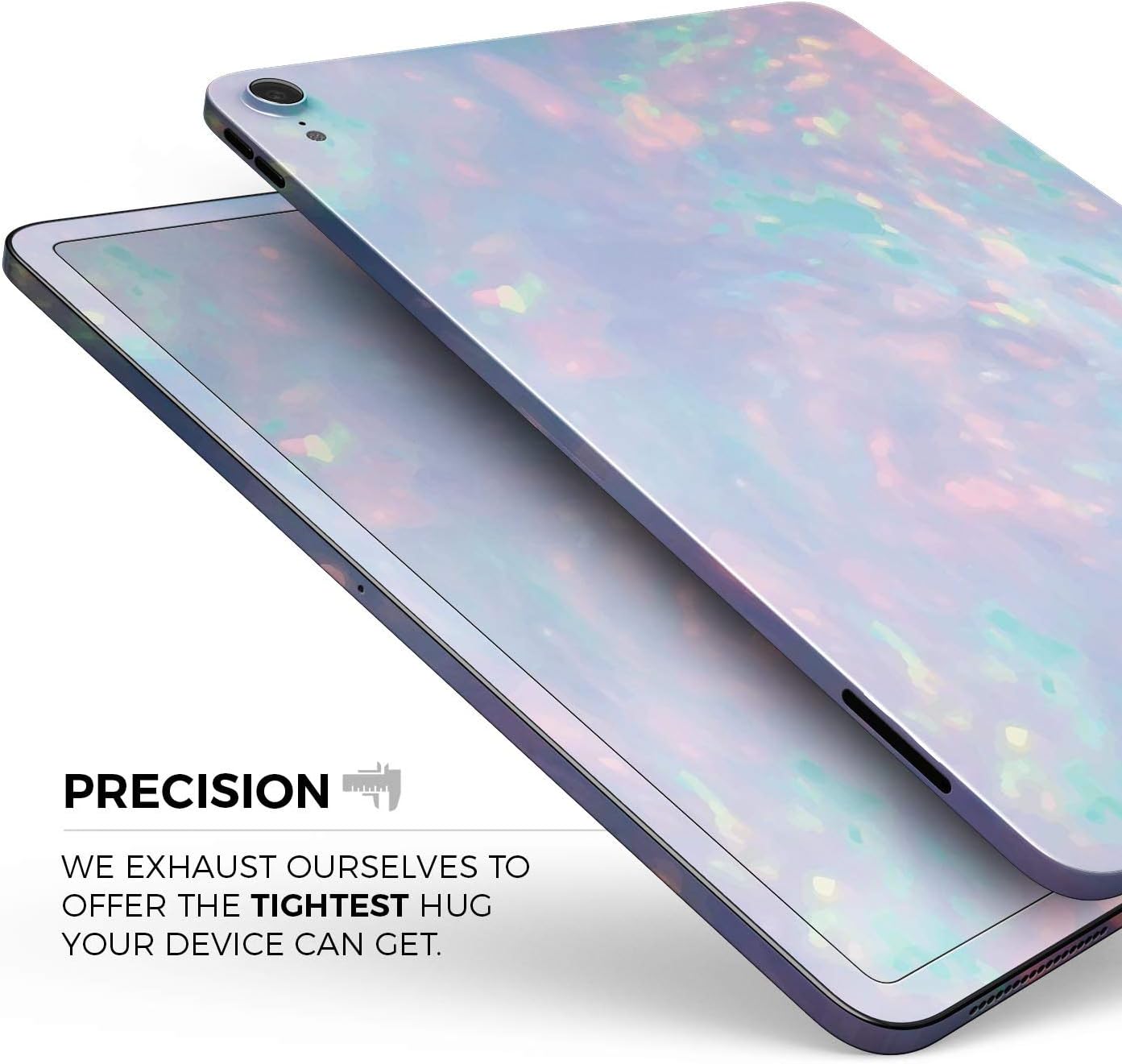 DesignSkinz - Blurry Opal Gemstone Full-Body Wrap Decal Protective Skin-Kit Compatible with Apple iPad 8th Gen 10.2" (A2270/A2428)