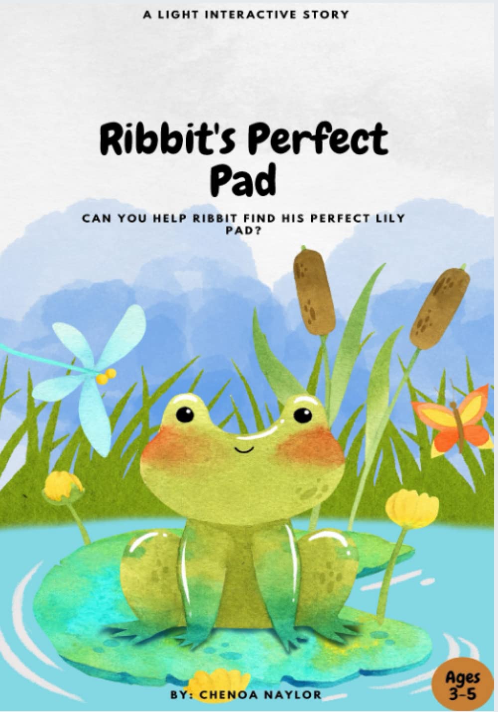 Ribbit's Perfect Pad: Animal Interactive Story Book Paperback – Large Print, 15 Nov. 2022