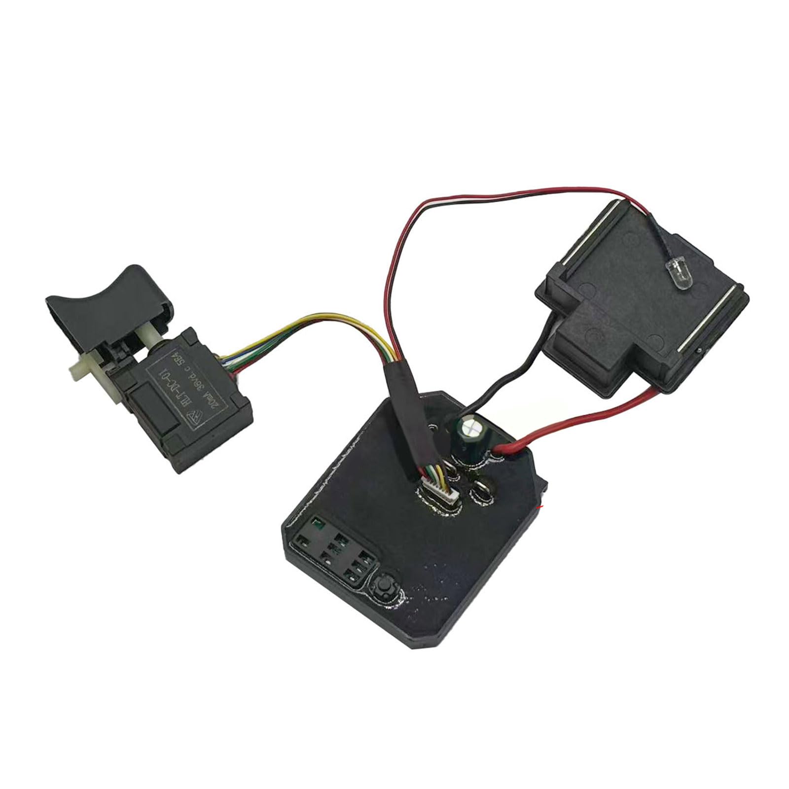 Ljhnba Accuracy Efficient Brushless Control Board Assembly With Switches And Led For Power Tool Tool Change Control Assembly