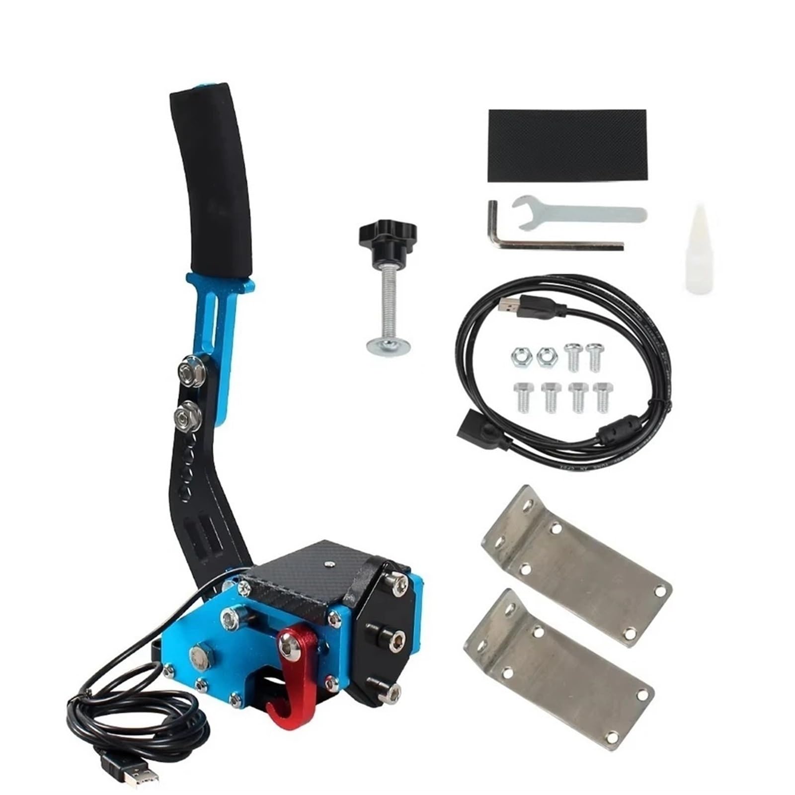 Hamulec ręczny USB do Logitech G25/27/29 T300 T500 PC SIM Racing Games Fanatecosw Dirt Rally System hamulca ręcznego(BL and Accessory)