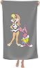 Popular Lola Bunny 6 Anime Print Bath Towel Quick Dry Swimming Pool Towel Soft Towel Beach Mat Touch Antibacterial Odor Resistant Beach Towel Bathroom Home Rai Towel Super Absorbent Face Wash Towel