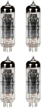 Electro-Harmonix EL84 Vacuum Tube - Matched Quad