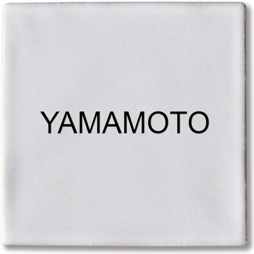 タイル 表札 正方形 約15cm おしゃれ戸建 戸建て 貼り付け 簡単 取付 玄関 門柱 ポスト タイル表札 コンパクト 低価格で大人気の