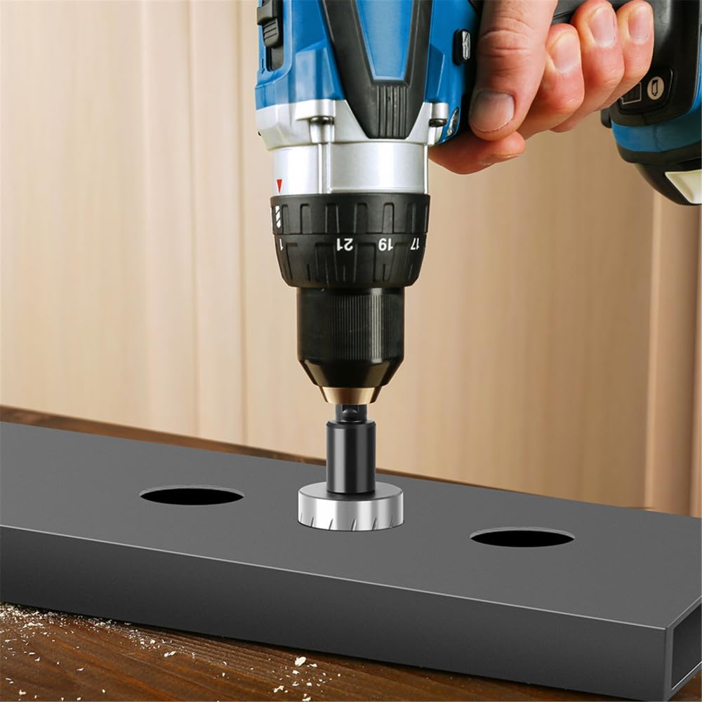 Broca HSS, cortador de sierra bimetálica para aluminio, hierro, acero inoxidable, cortador de madera DIY, kit de sierra perforadora HSS, 7 piezas