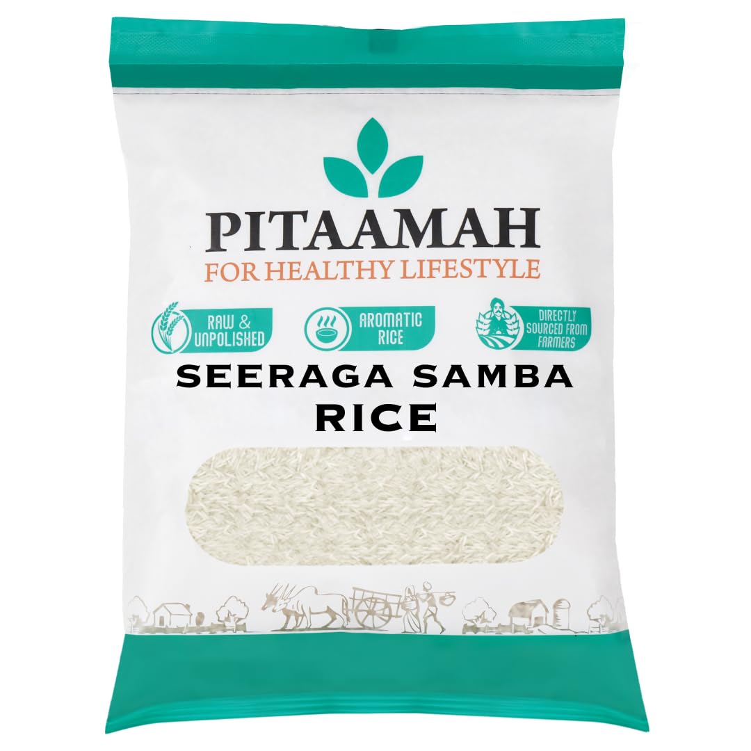 See full amazon price history chart for Pitaamah Natural Seeraga Samba Rice - 3kg - Jeerasamba Rice - Aromatic Rice - Unpolished Rice - Directly from Farmers Pitaamah Natural Seeraga Samba Rice - 3kg - Jeerasamba Rice - Aromatic Rice - Unpolished Rice - Directly from Farmers (B0BDVWY5PC) Amazon Price History, Amazon Price Tracker
