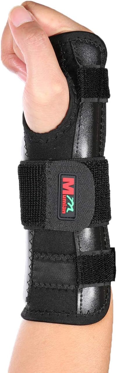 Carpal Tunnel Night Time Wrist Brace for Left or Right Hand by Carpal Tunnel Solutions- Relief for Cubital Tunnel, Tendonitis, Arthritis, Wrist Sprains, Support Recovery -Black