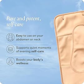 Sky Organics 16oz Castor Oil w/Wraps | Reusable Organic Castor Oil Pack to Boost Body\'s Wellness, Encourage Rest & Relaxation | Adjustable Elastic Straps Cotton Durable Easy to Use