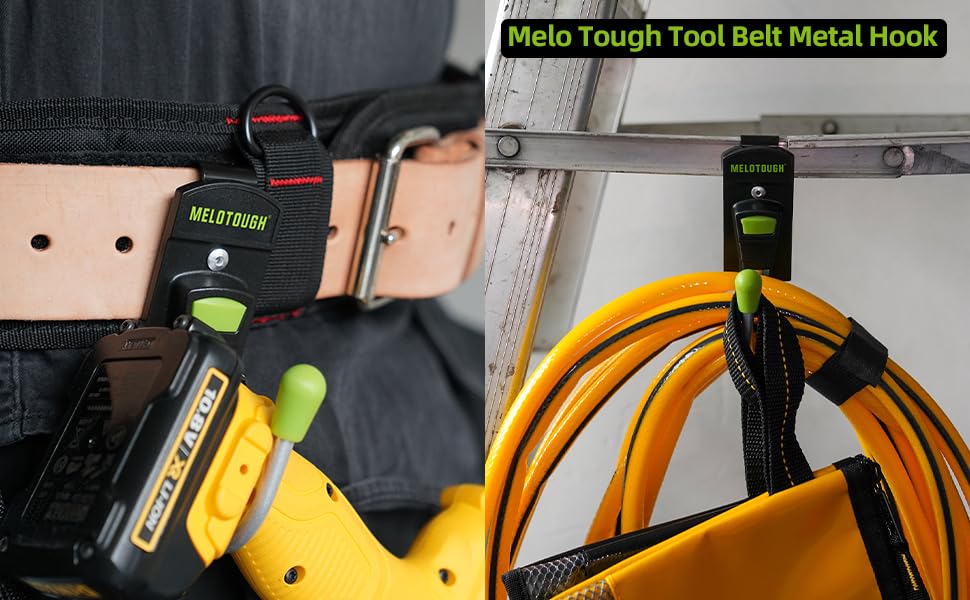 Image of MELOTOUGH Tool Holster Cordless Drill Holster /Hook Single Tool Belt Hook