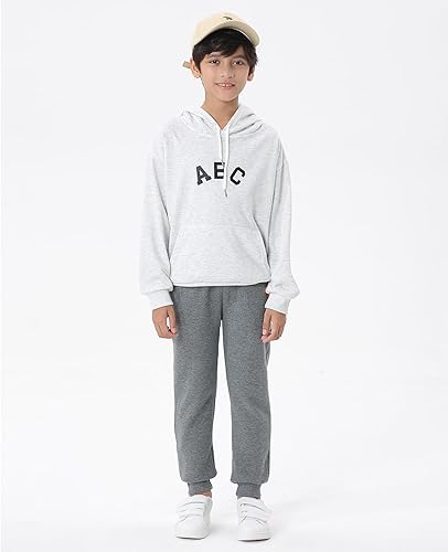 Miniatura 3 de GFQLONG Paquete de 3 pantalones deportivos de algodón para niños pequeños, pantalones deportivos de dibujos animados para niños, pantalones casuales