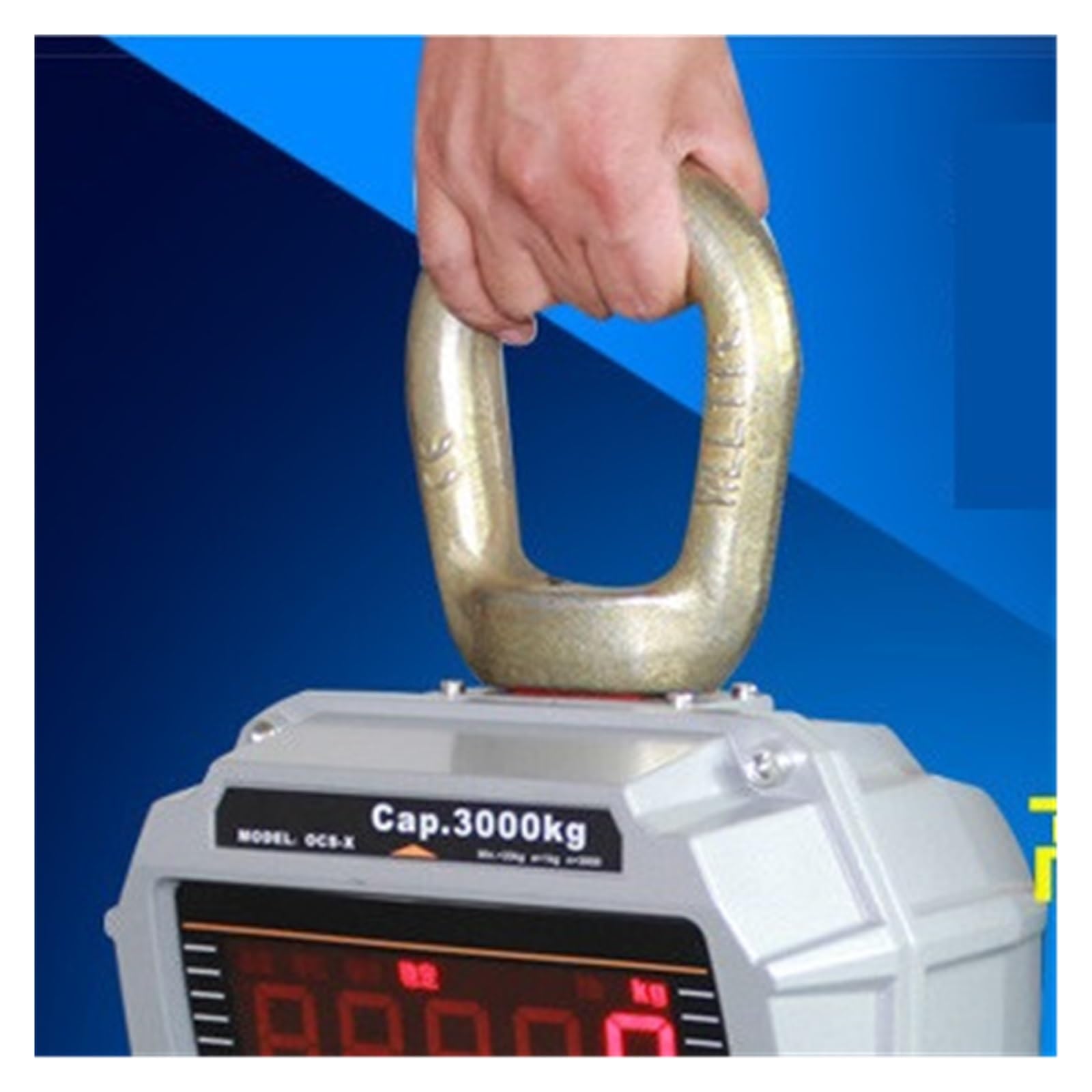 Waga Dźwigowa Cyfrowa Elektroniczna Do Polowań, Gospodarstw Rolnych I Budownictwa CiężKi łAdunek(2000kg/1kg)