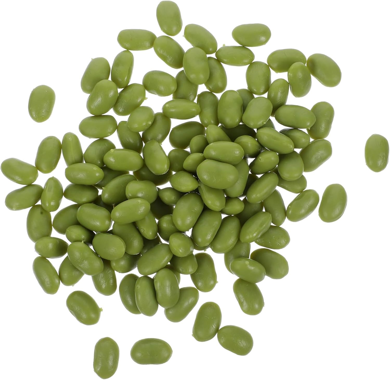 Luxshiny 4packs Artificial Vivid Bean Model Realistic Faux Vegetable Prop for Rustic Kitchen Decor and Photography Simulation Model for Home and Restaurant Display