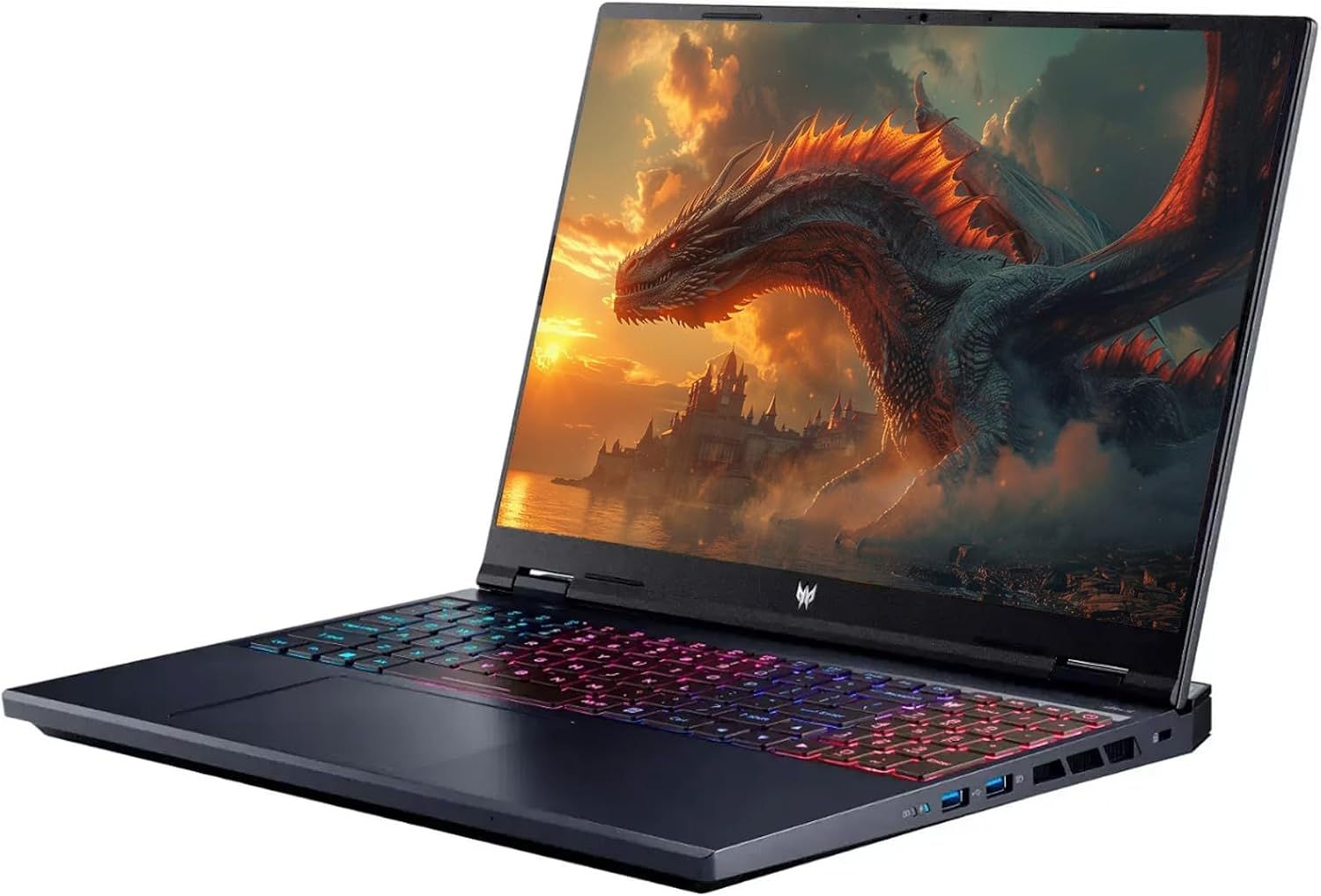 acer Predator Helios Neo 16 AI Gaming Laptop [Windows 11 Pro], 16" 165Hz WUXGA IPS, 14th Gen Intel 24-Core i9-14900HX(5.80 GHz), 64GB DDR5 RAM, 1TB SSD, GeForce RTX 4060, RGB Backlit KB, w/HDMI Cable