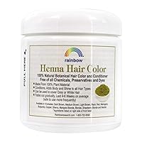Vista 2 de Rainbow Research Henna - Tinte y acondicionador para el cabello, caoba persa, caoba medio, rojo, 4 onzas
