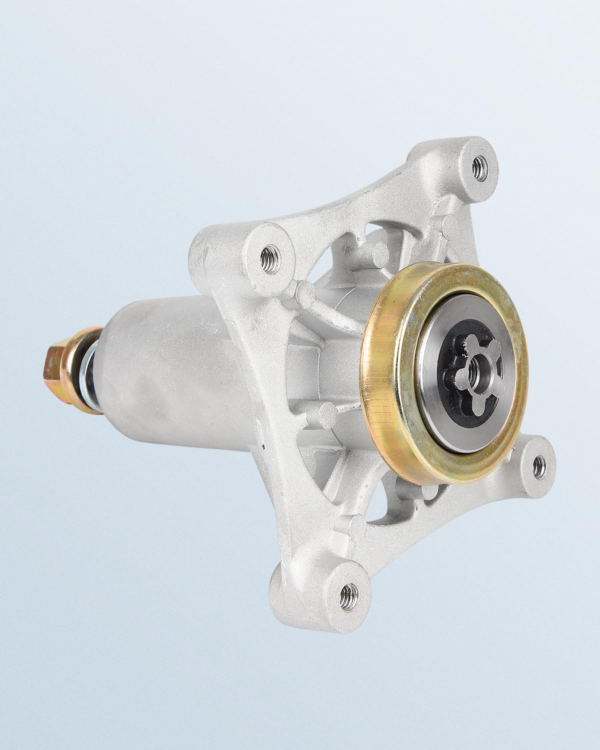 Paquete de 2 husillos para cortacésped Husqvarna YTH24V48 Ariens Craftsman Poulan Jonsered Murray Mandril Número de pieza de repuesto 532187292 532192870 187292 532187281 21546238 21546238 99 Mandril