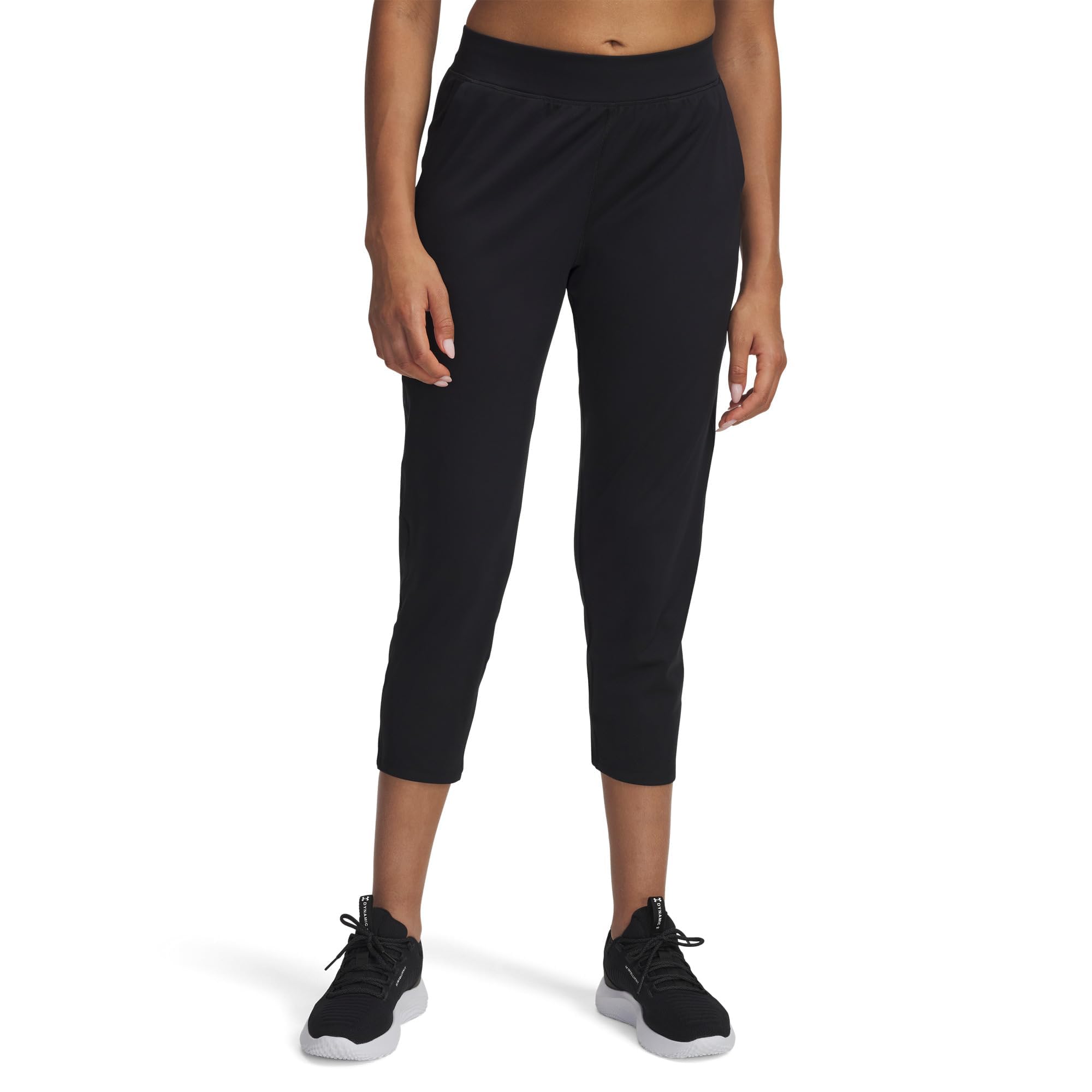 

                                                    Under Armour Womens Motion Crop Pants, (002) Black