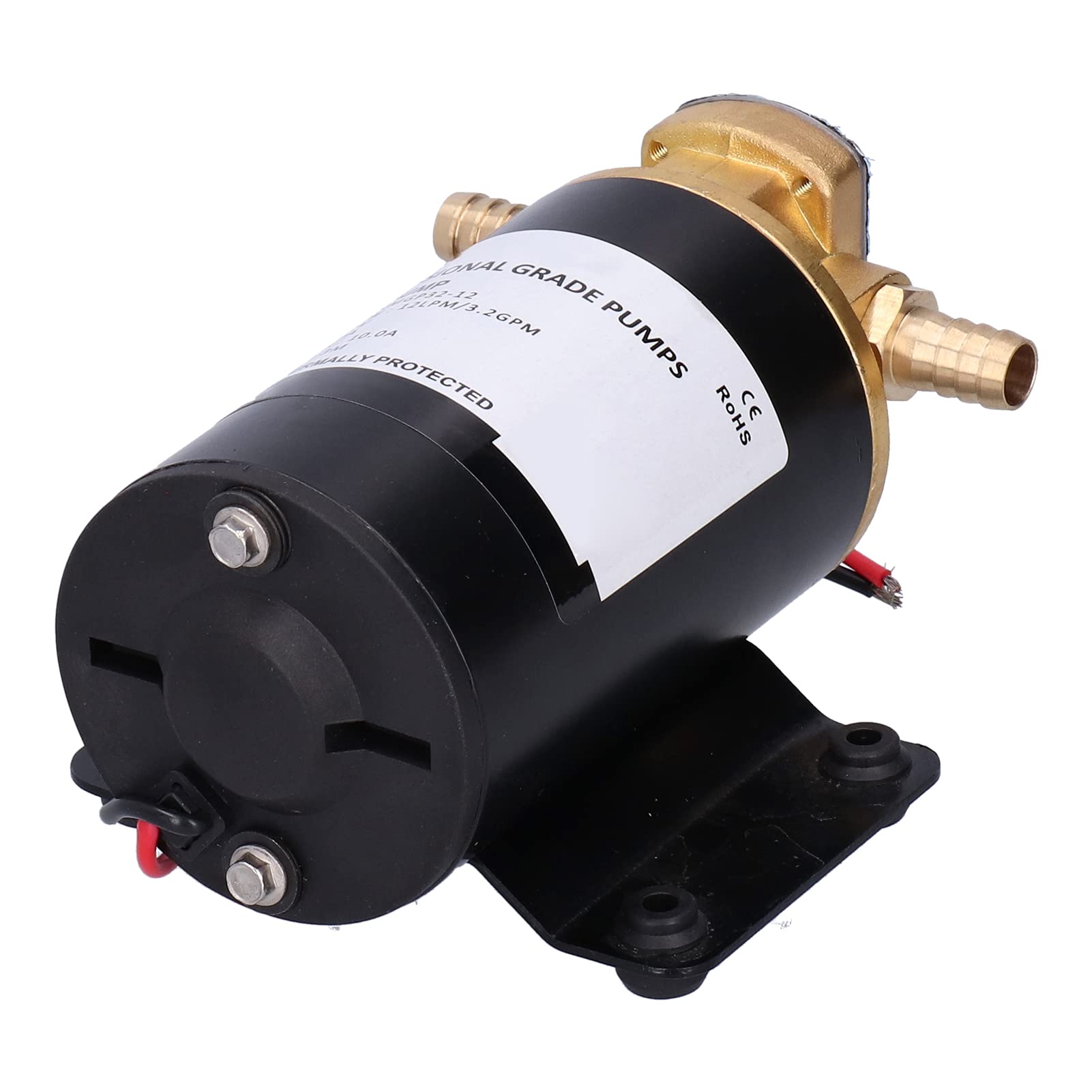 Cryfokt Bomba de Engranajes Eléctrica de 12V, 12LPM Transferencia de y Agua