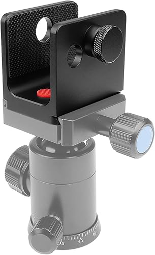 Miniatura 7 de YUEOCT Adaptador de montaje de trípode para Leica 1200 1600 2000 2400 2700 2800 3500 Rangemaster CRF Telémetro láser integrado Arca Swiss Placa de