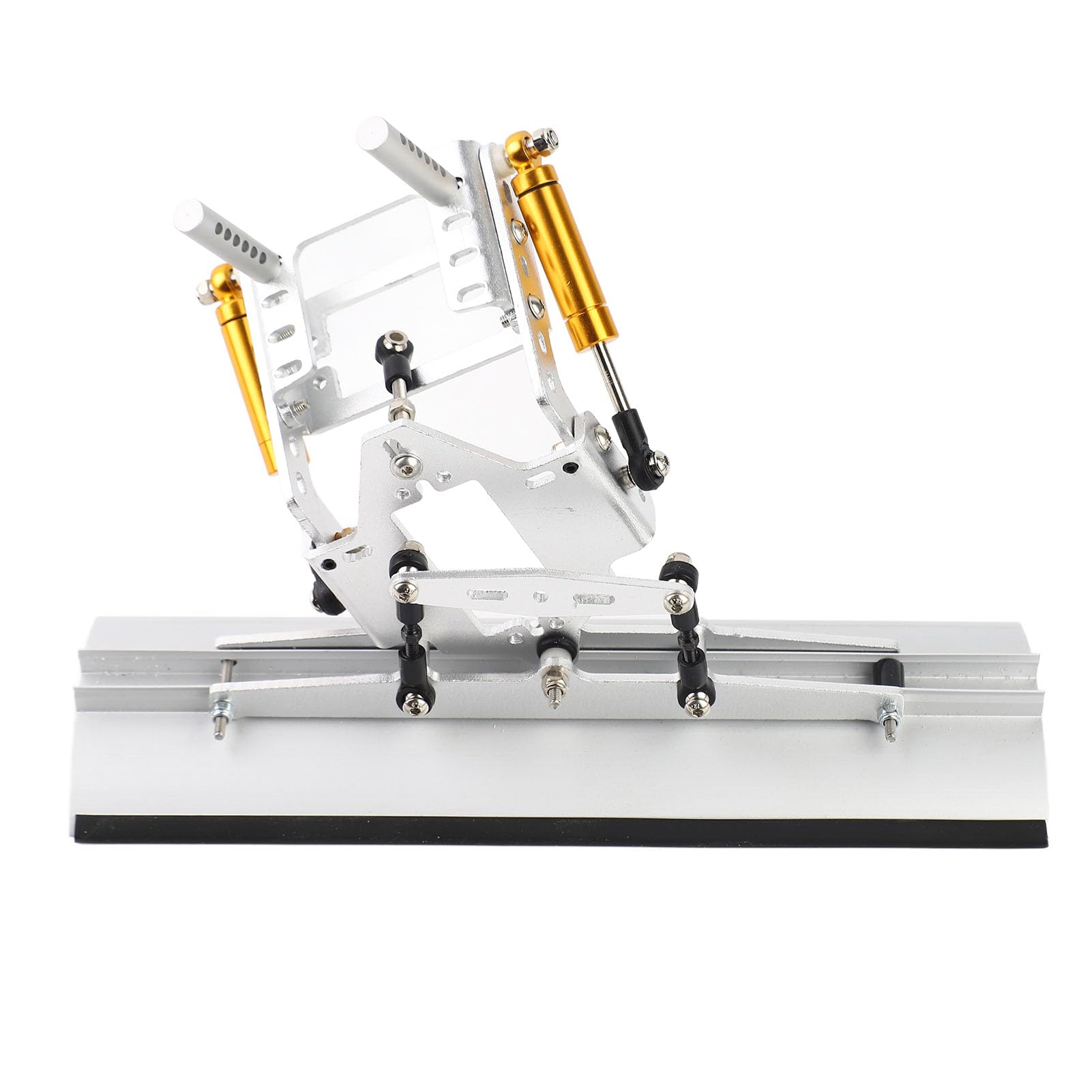 RC Aluminium Schneepflug, Leichte Metall Schneeschaufel für 1/10 RC Crawler, Kompatibel mit SCX10 TRX4 TRX6 90046, Simulation Klettermodell Zubehör für RC Auto Enthusiasten und Modellbau