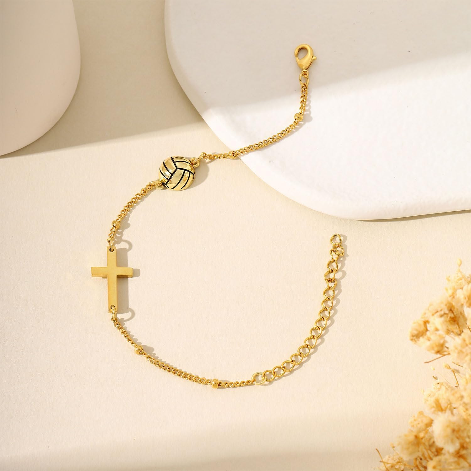 Soccer Volleyball Softball Bracelet for Girls Teens Women, Christmas Birthday Jewelry Sport Stuff Gifts for Team Lovers - Image 5