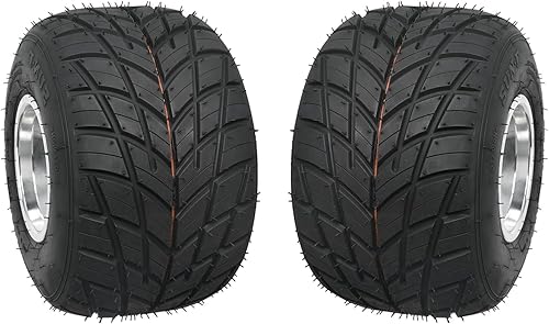 Miniatura 6 de Neumáticos de lluvia sin cámara de 11 x 7.10-5 11 x 7.10 x 5, neumático trasero Go Kart de 5 pulgadas Race 4 PR, neumático de goma de 3 pernos para