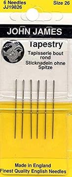 Tapestry Hand Needles-Size 26 6/Pkg
