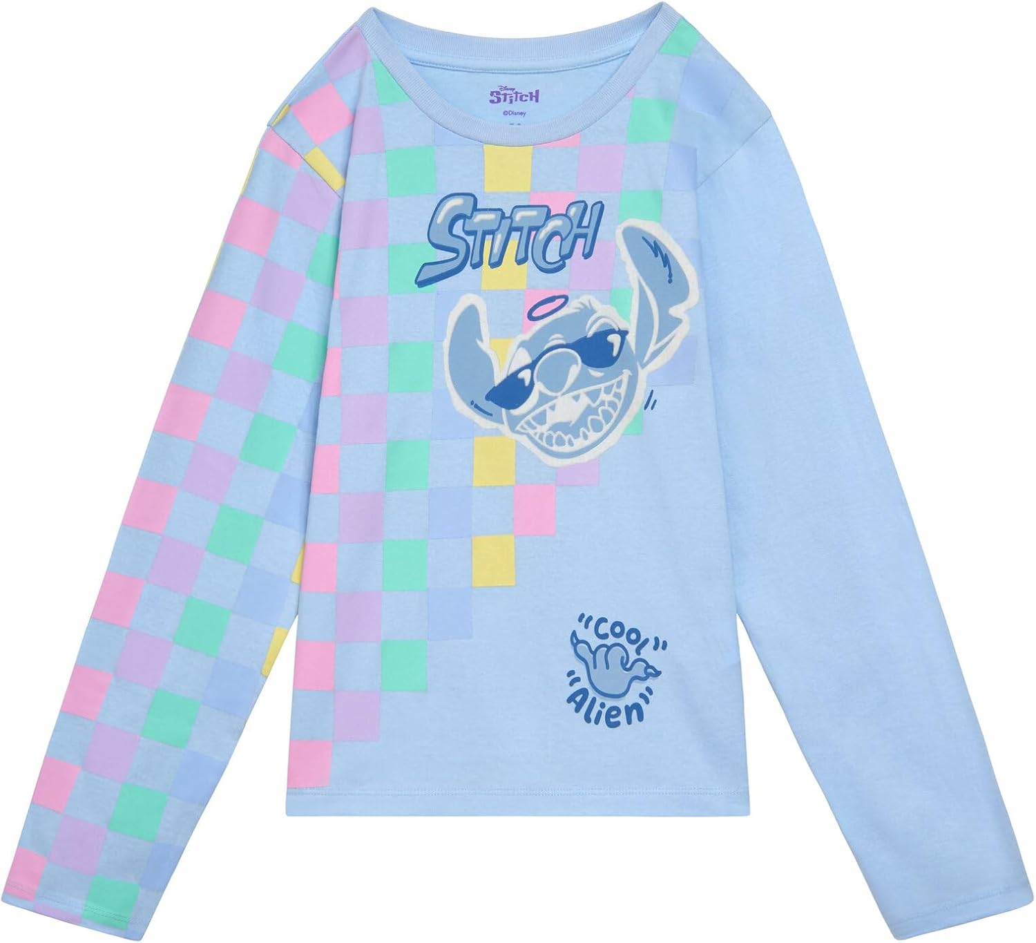Disney Girls 2 Pack Long Sleeve T-Shirts Infant to Big Kid Sizes (18 Months - 14-16)