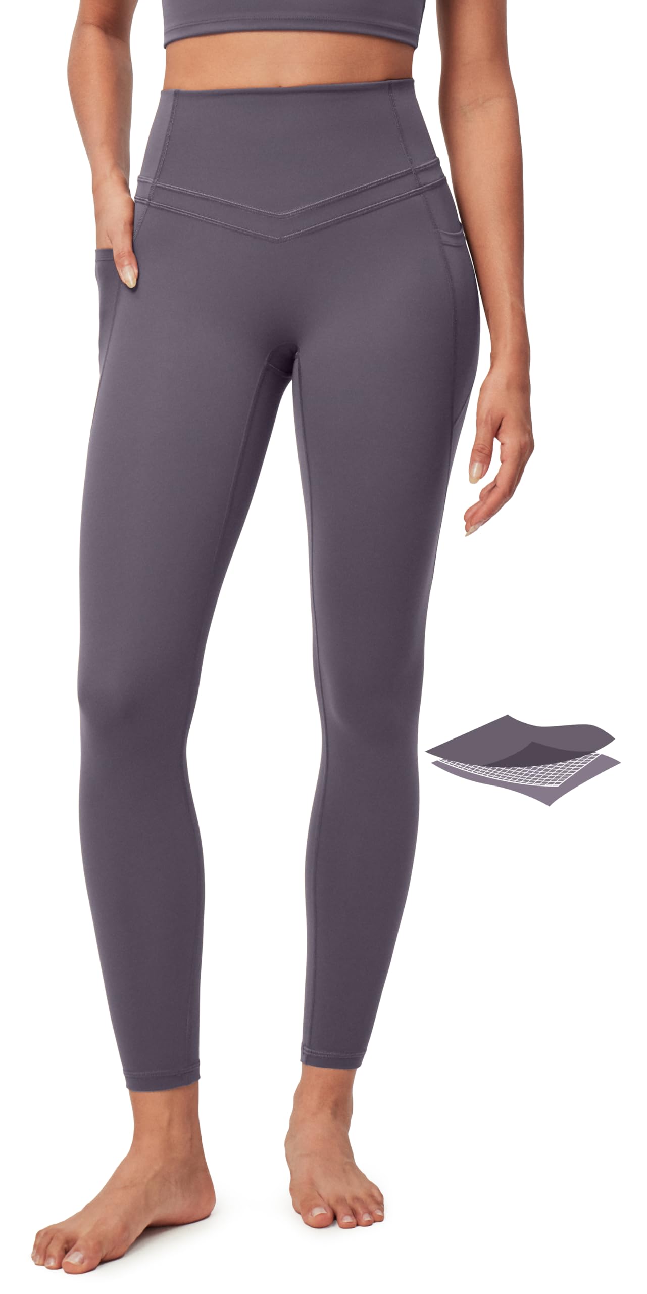 IUGA Compression Leggings with Pockets