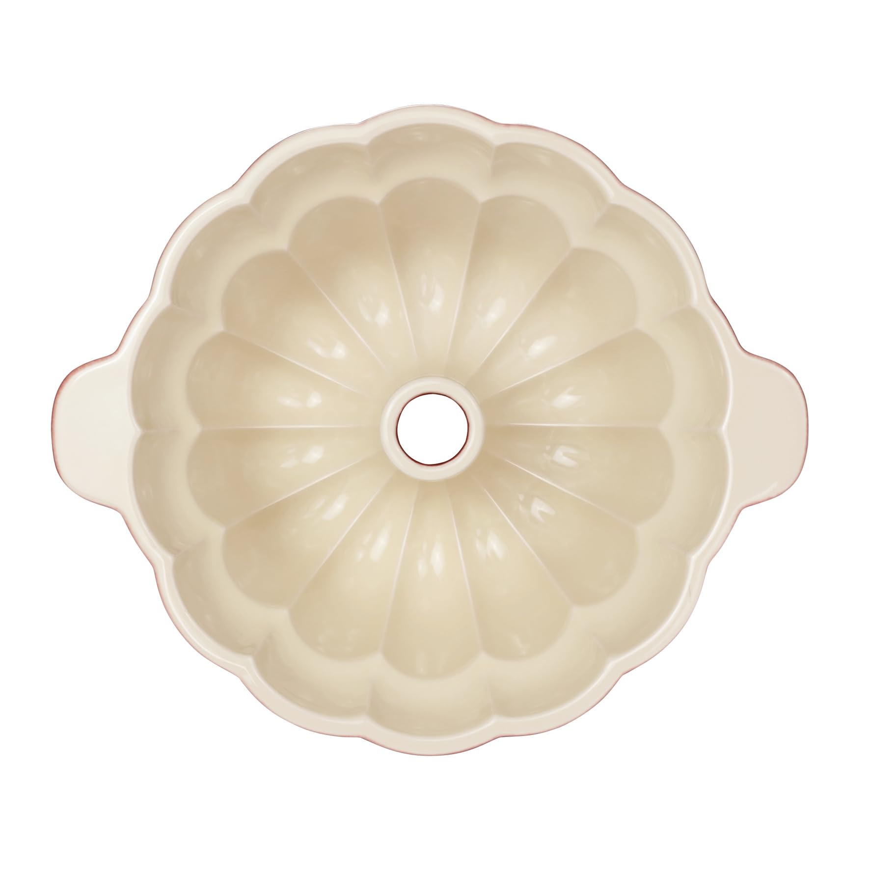 Tescoma 622204 Delicia Moule céramique a kouglof, rouge, 28,5 cm