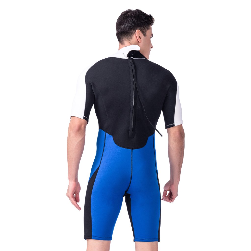 ubersweet Ubersweet® Neoprene 3mm Scuba Wetsuit Mens Shorty Surfing Diving Swimming Jumpsuit XXL (66002100JEL)-picture-23