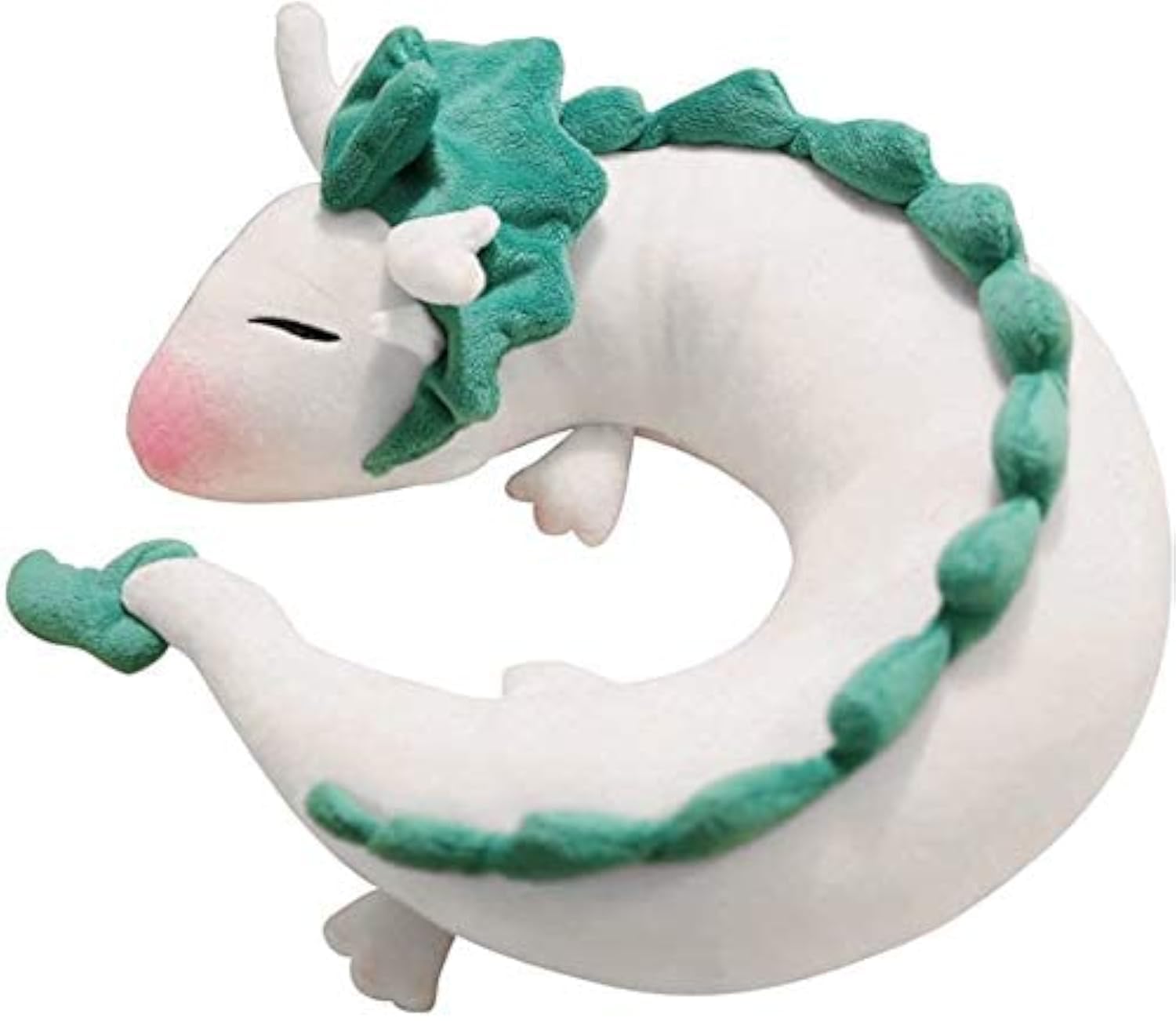 Dragon Neck Pillow Soft U-Shape Travel Pillow Anime Plush for Christmas and Birthday Gift