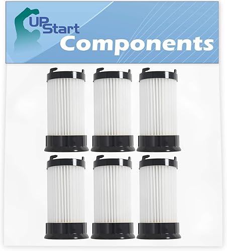Paquete de 6 filtros DCF-4 DCF-18 de repuesto para aspiradora vertical Eureka 5500 Series – Compatible con filtro de polvo Eureka DCF-4 DCF-18 HEPA