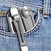 Nayciiy Quick-Release Pocket Clip + Lanyard Ring Set Stainless Steel Quick Release Multi-Tool Pocket Clip (4)