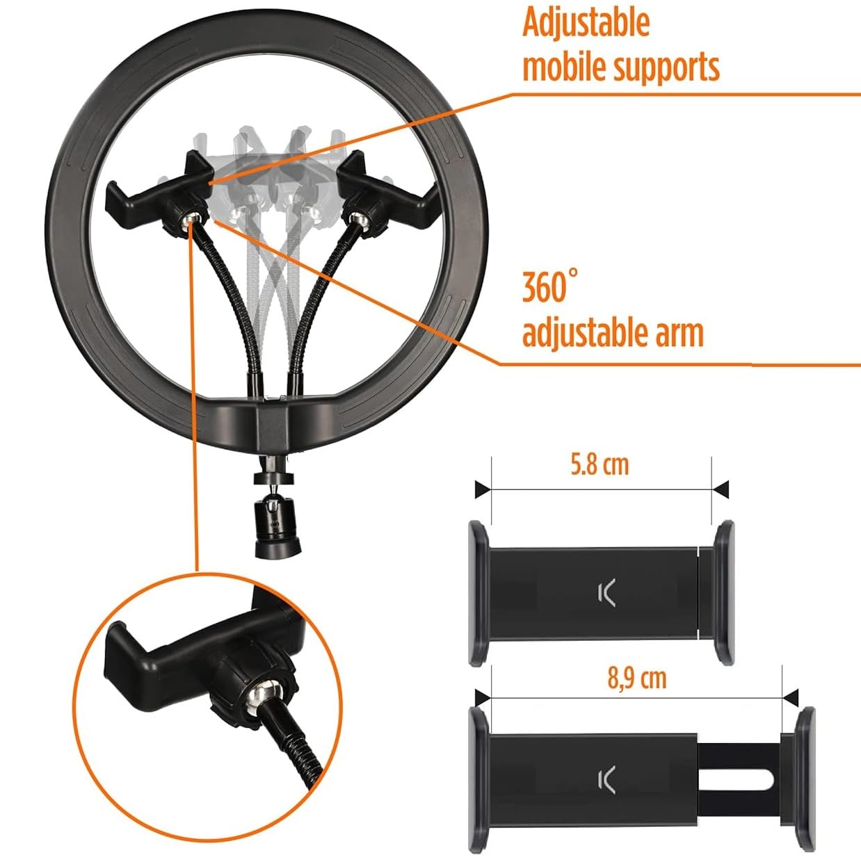 Aro De Luz 33 Cm Precio Aro De Luz LED Regulable 30cm Para Movil