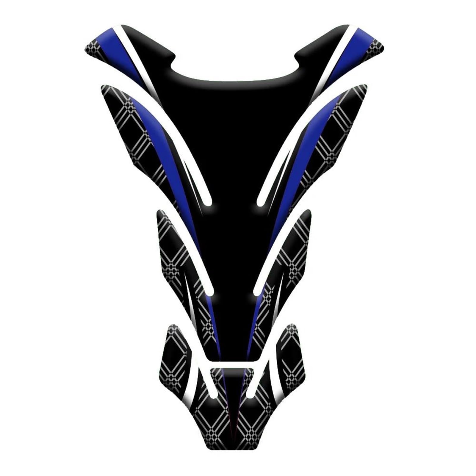 Tank Pad Protector Stickers for CBR 1000 RR 1000RR CBR1000RR HRC Fairing Fender Decals Gas Fuel Oil Kit(25 Blue)