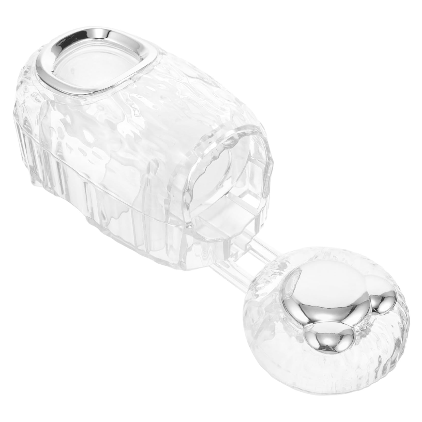 EPIGEIST Automatic Toothpaste Squeezer Toothpaste Wall Mount Dispenser Toothpaste Tube Wall Mount Squeezer Toothbrush Holder Toothpaste Dispenser Holder Toothbrush Cups Plastic Transparent