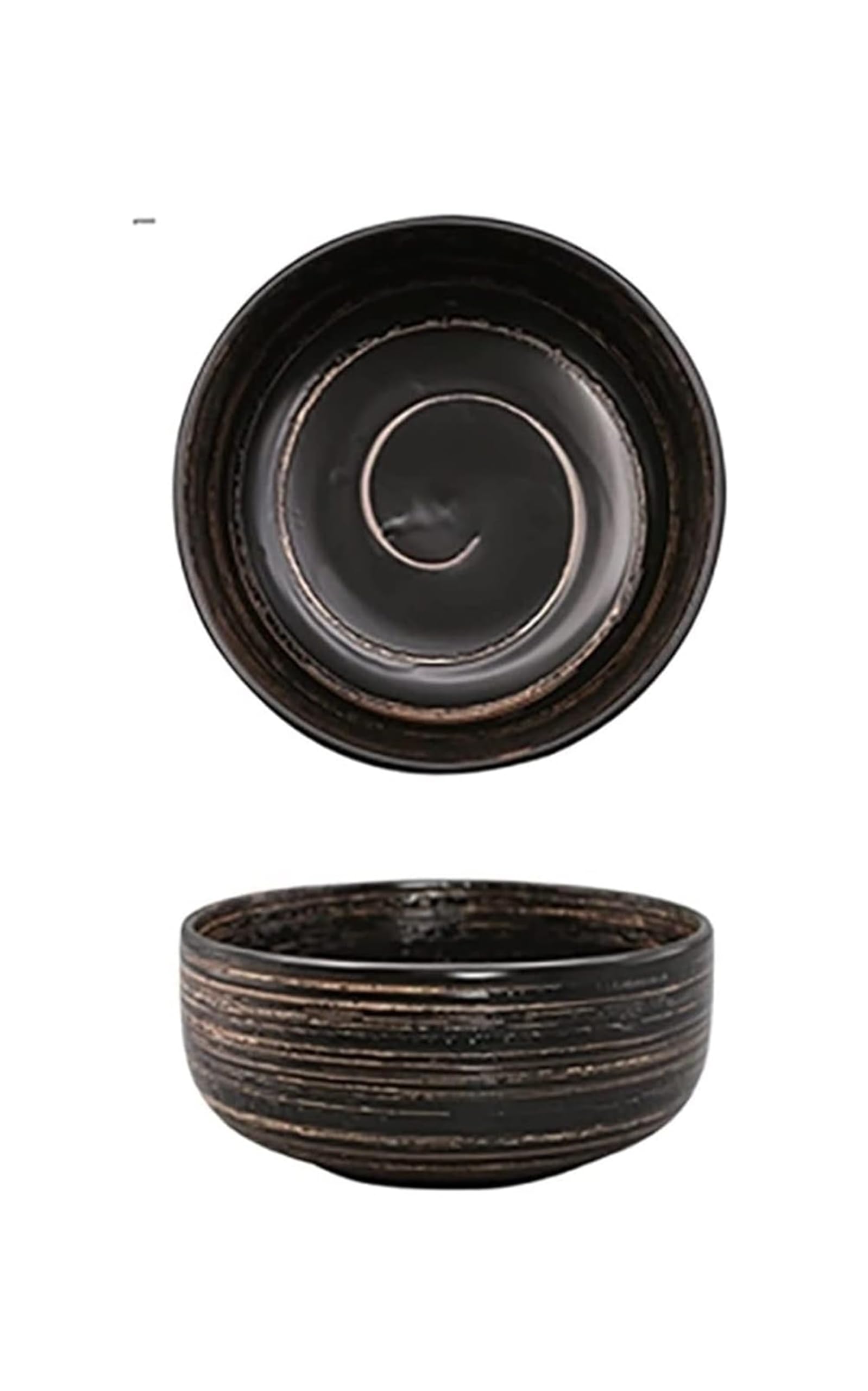 IROEJT Fruit Bowls Fruit Basket Ceramic Small Bowl Ceramic Home Ramen Bowl Soup Bowl Dessert Breakfast Bowl Fruit Bowl For Living Room And Kitchen Vegetable，Brown