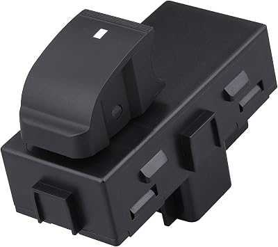 Passenger Window Switch 22895545, Compatible with 2008-2011 Chevrolet HHR, 2007-2013 Chevrolet Silverado 1500/2500 HD/3500 HD/Suburban/GMC Sierra/Yukon/Buick Lucerne, Replaces 25877776