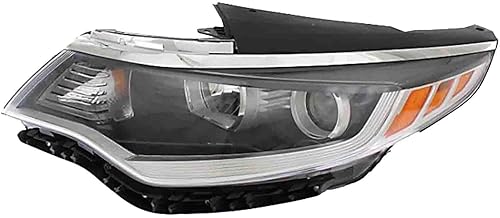 AutoModed Aftermarket - Conjunto de faros delanteros halĂłgenos sin LED que reemplaza 92101-D5000 92101D5000 KI2502196 compatible con Optima 2016 AutoModed Aftermarket - Conjunto de faros delanteros halĂłgenos sin LED que reemplaza 92101-D5000 92101D5000 KI2502196 compatible con Optima 2016