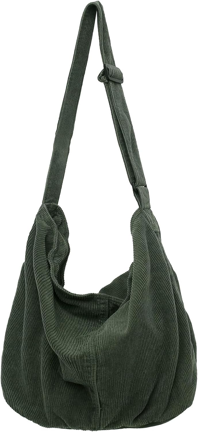 Stylish Corduroy Shoulder Bag for Everyday Essentials