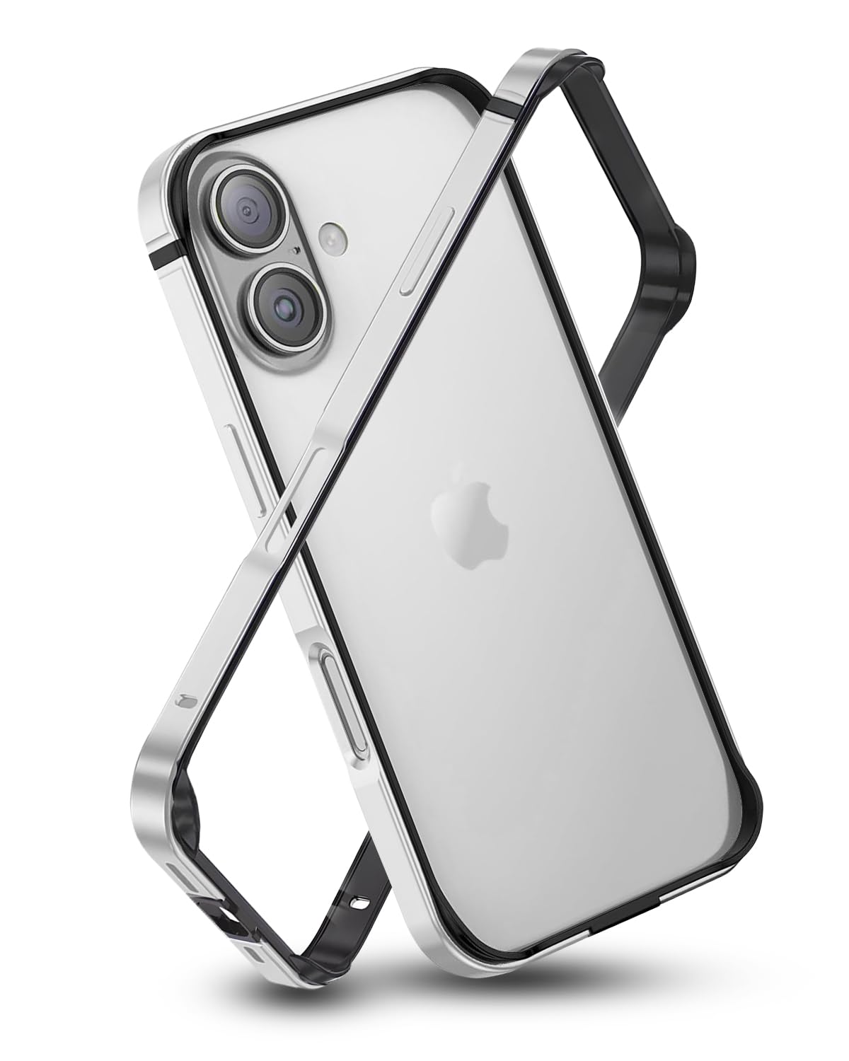 RAEGR Edge Armor Case for iPhone 17, Silver RG10605
