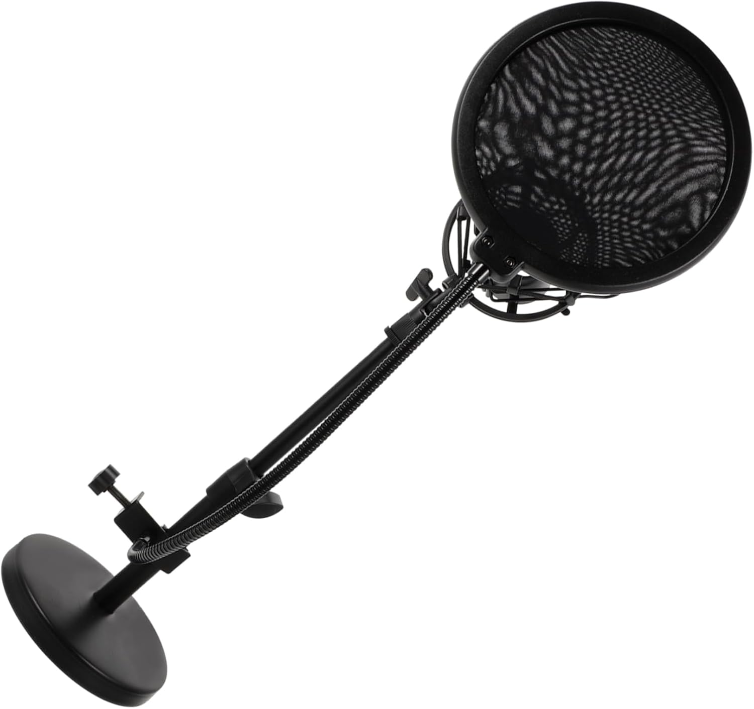 1set Adjustable Microphone Stand Shock Features Desktop Microphone Holder for Streaming and Recording Construction Filter Compatibility