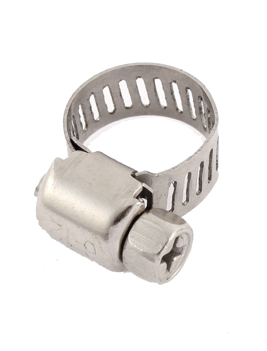 Aexit Adjustable 6-12mm Clamps Cable Tight Coolant Hose Pipe Fitting Worm Strap Clamps Gear Clamp