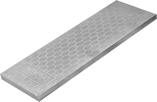 Faithfull Replacement Diamond Whetstone 400/1000G Sharpening Stone, Multi-colour, Knife Sharpening Stones