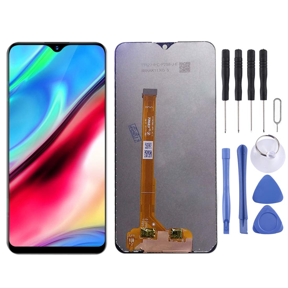 Écran LCD pour Vivo Y95 numériseur tactile complet afficheur de rechange noir