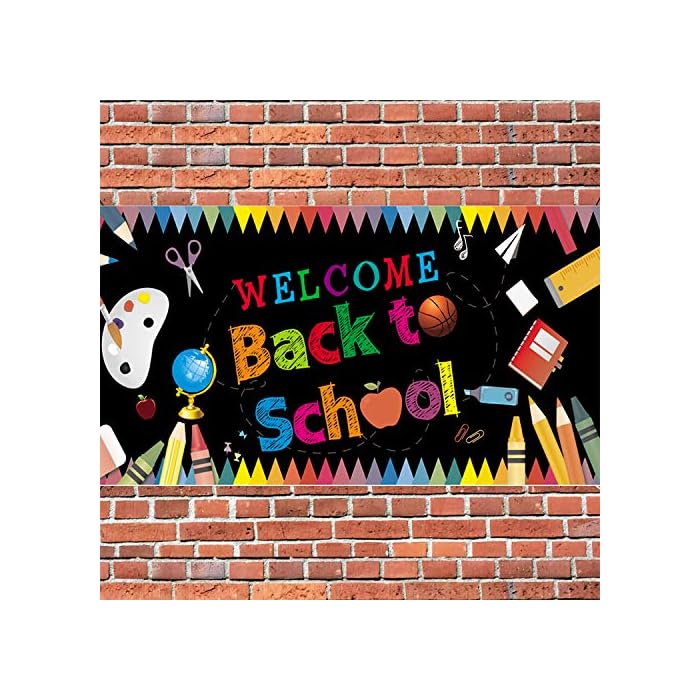 Buy Back To School Banner Extra Large Fabric 70" X 40