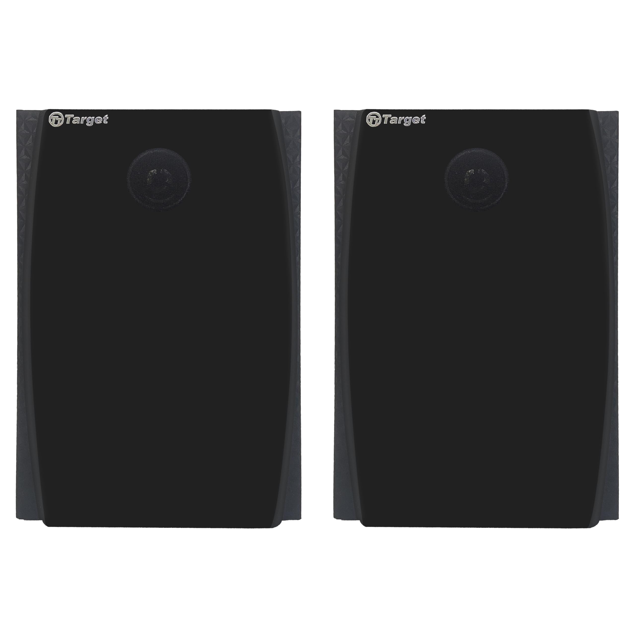 Target TT-309 HI-FI Sound Multimedia Speakers (2 NOS) 6inches with TWEETERS 120 WATTS RMS-image-1